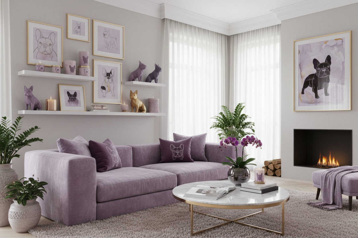 How to Decorate Your Home Without Hiding Your Frenchie Obsession