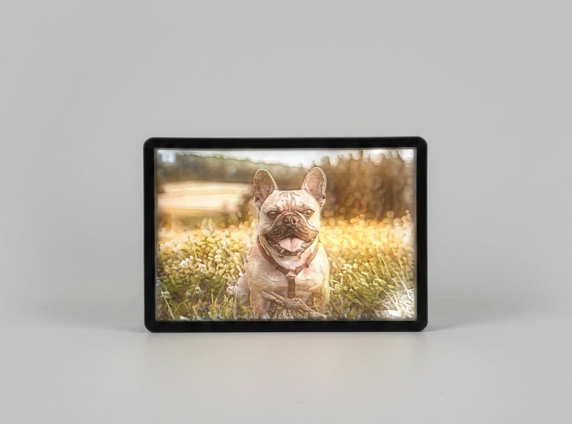 Custom Photo Lithophane Desk Lamp | 3D Printed | USB Powered
