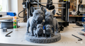 The Grumpy Family: French Bulldog 3D Figurine