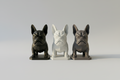 The Angry Frenchie Geometric Statue