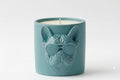 French Bulldog Summer Breeze Candle | Stoneware Vessel