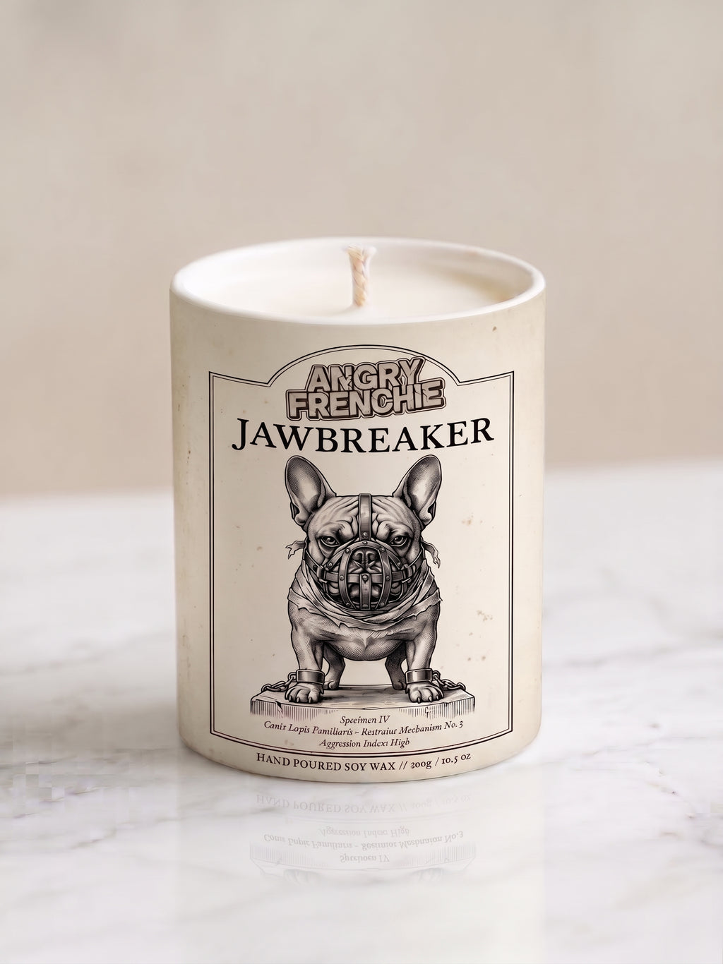 Jawbreaker Halloween Candle | Salted Toffee Caramel & Coconut