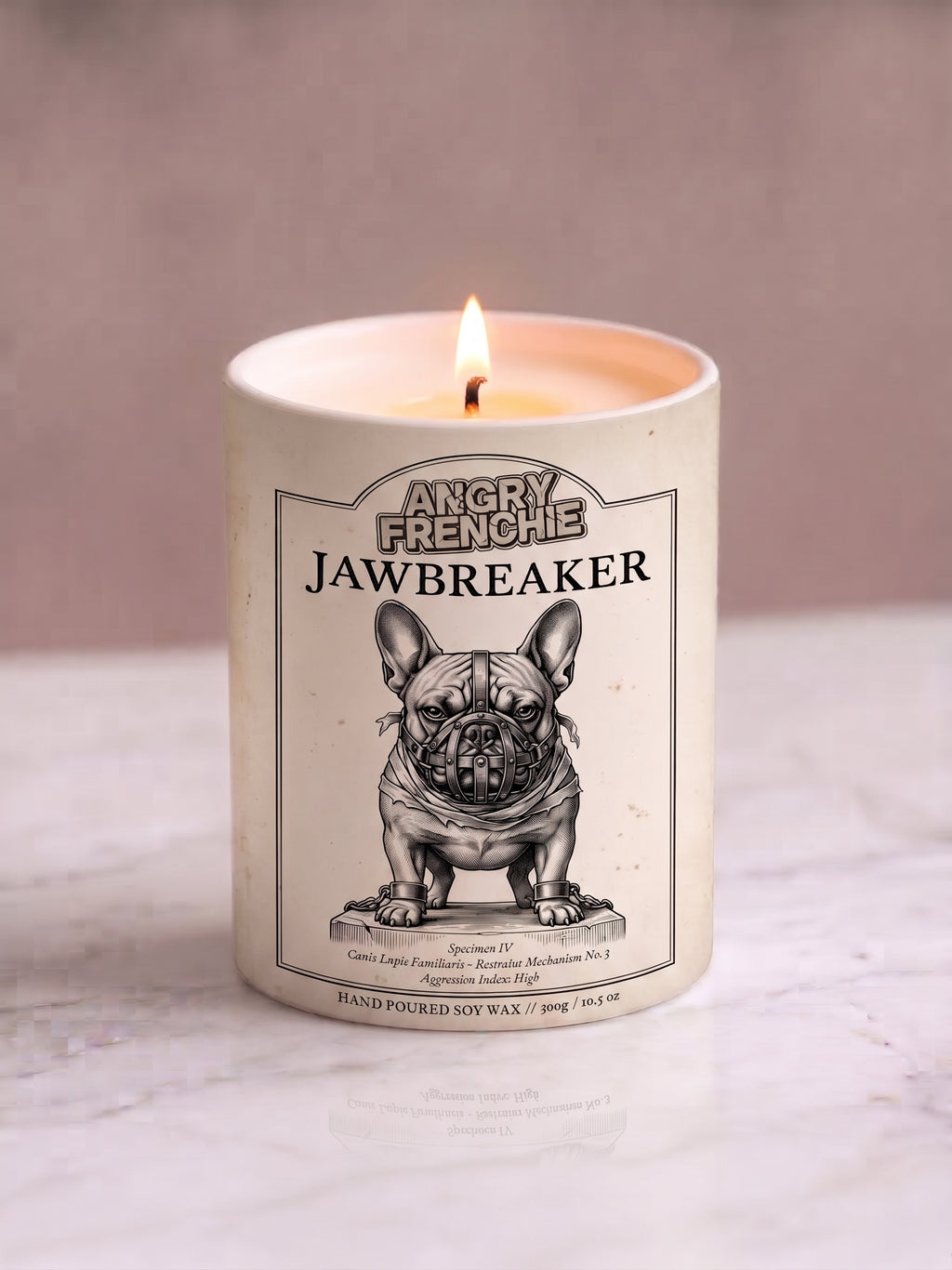 Jawbreaker Halloween Candle | Salted Toffee Caramel & Coconut
