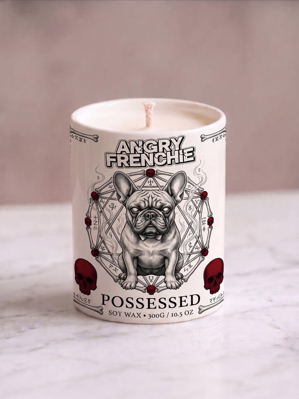 Possessed Halloween Candle | Pine, Frankincense & Myrrh