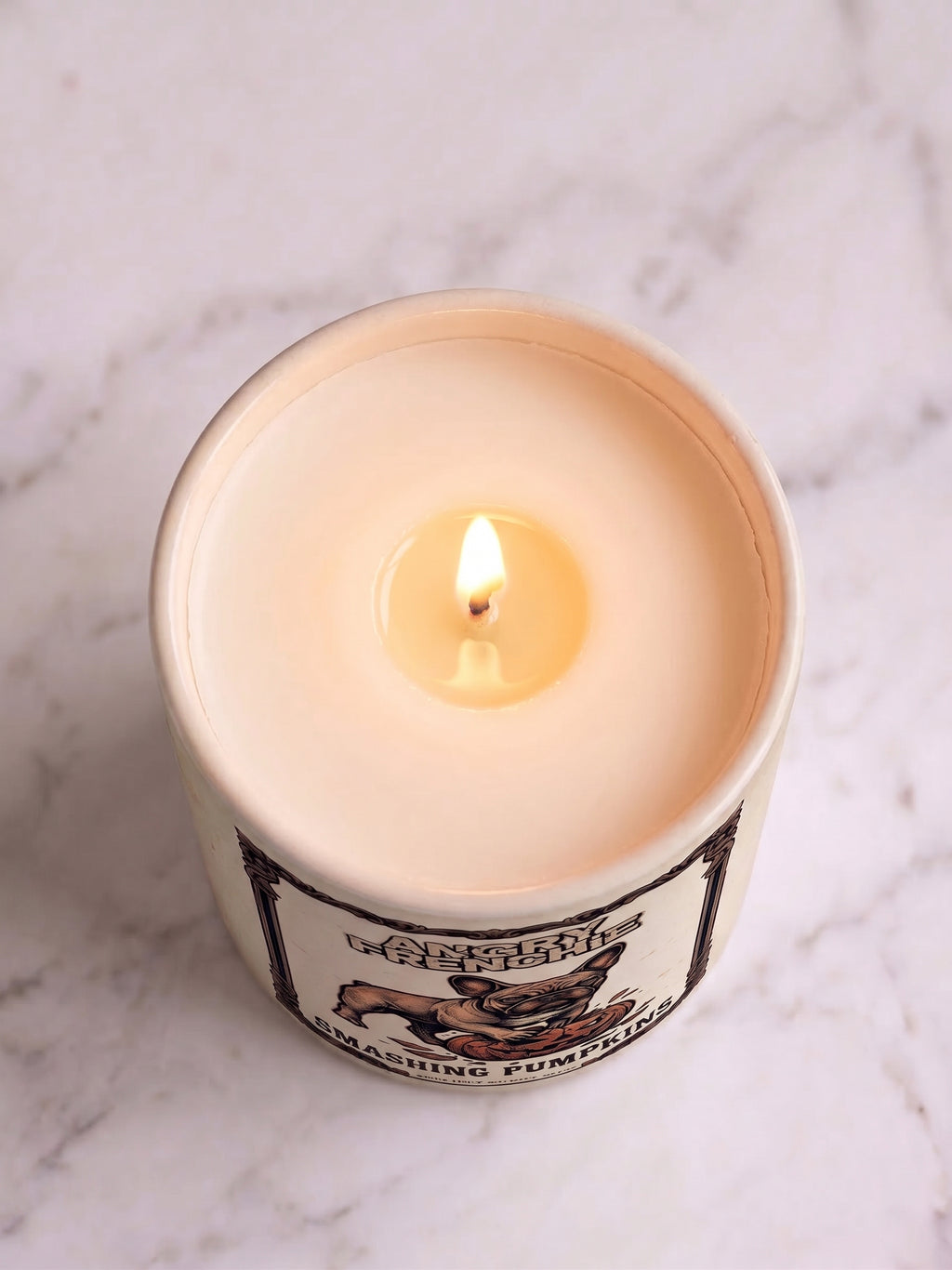 Smashing Pumpkins Halloween Candle | Pumpkin Spice Latte